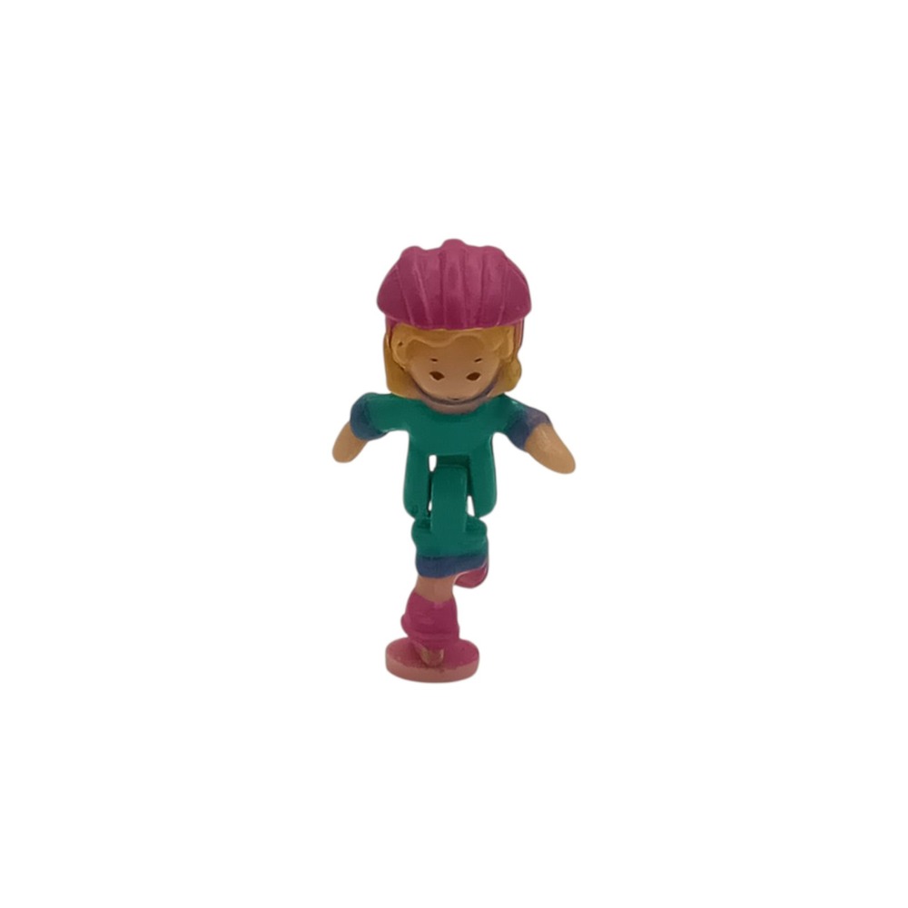 VTG 1994 Polly Pocket Replacement Figure Polly On‎ The Go Roller Blade Magnetic